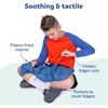 image:imageDenim Pocket Lap Pad  Weighted Lap Pad for Kids Teens amp Adults with Builtin Fidgets amp Pockets  Fidget Lap PadFidget Pillow  Sensory Activity Pad  6 lbs