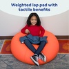 image:imageDenim Pocket Lap Pad  Weighted Lap Pad for Kids Teens amp Adults with Builtin Fidgets amp Pockets  Fidget Lap PadFidget Pillow  Sensory Activity Pad  6 lbs