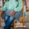 image:imageDenim Weighted Lap Pad for Kids  Weighted Lap Blanket for Kids 40 Pounds and Up  Calm Down Corner Supplies  4lb