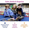 image:imageMega Weighted Lap Pad and Cover  Large Weighted Lap Pad for Kids with Washable Cover  Sensory Tool for Children with Special Needs  20 x 20 Inches  for Children 30 lb Lap Pad and Cover