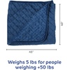 image:imageMinky Weighted Blanket  Kids Weighted Blanket 5 Pounds  Soft amp Sensory 5lb Weighted Blanket for Kids Over 50 Pounds  for Home Clinic or Classroom