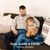 image:imageMinky Weighted Blanket  Kids Weighted Blanket 5 Pounds  Soft amp Sensory 5lb Weighted Blanket for Kids Over 50 Pounds  for Home Clinic or Classroom