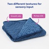image:imageMinky Weighted Blanket  Kids Weighted Blanket 5 Pounds  Soft amp Sensory 5lb Weighted Blanket for Kids Over 50 Pounds  for Home Clinic or Classroom