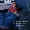 image:imageMinky Weighted Blanket  Kids Weighted Blanket 5 Pounds  Soft amp Sensory 5lb Weighted Blanket for Kids Over 50 Pounds  for Home Clinic or Classroom