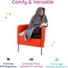 image:imageWeighted Blanket Hoodie  Youth amp Adults  Can Help Improve Focus  60 L x 59 W  44 Lbs