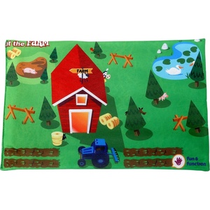 image:imageFun and Functions Weighted Lap Pad for Kids  At the Farm  Provides Grounding Weight to Help Children with Special Needs or Sensory Issues Improve Calm and Focus  Weights 3 lbs